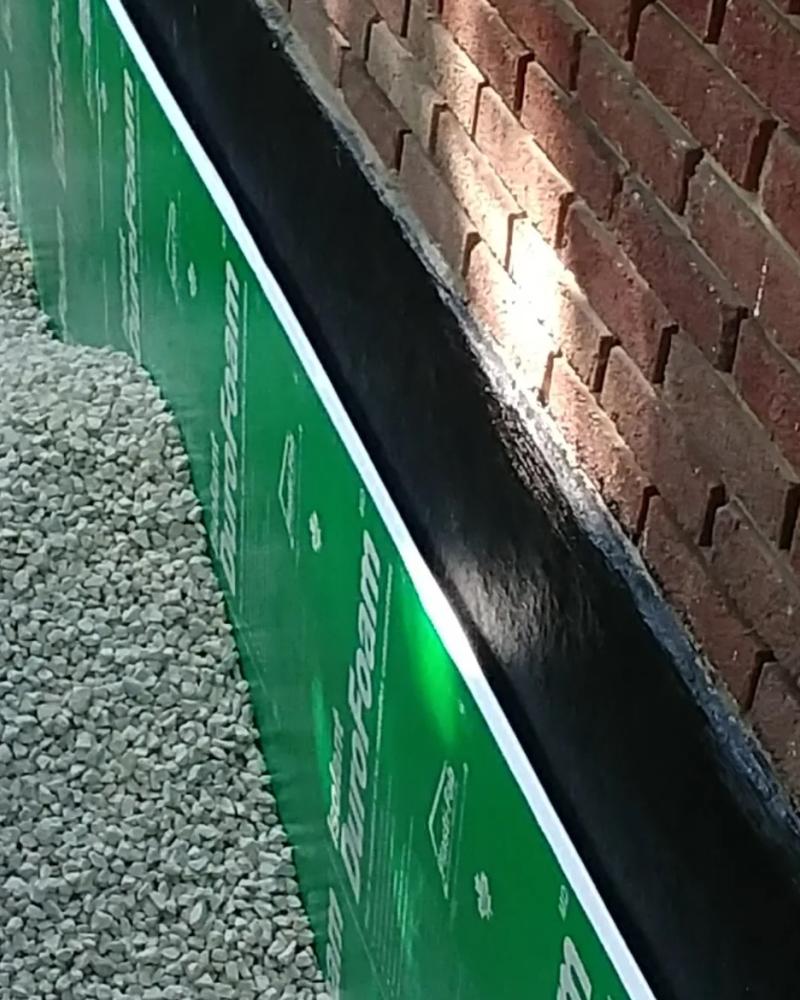 Waterproofing of a Limestone Foundation Winnipeg