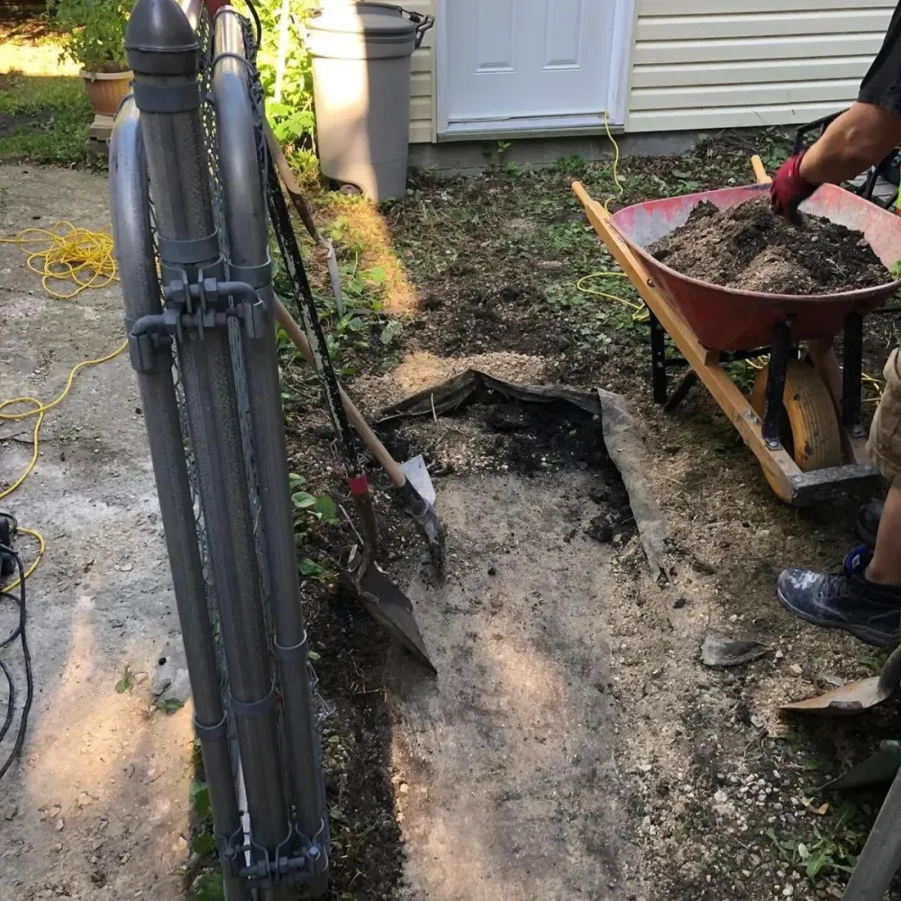 Patio Block Entry Step Remediation