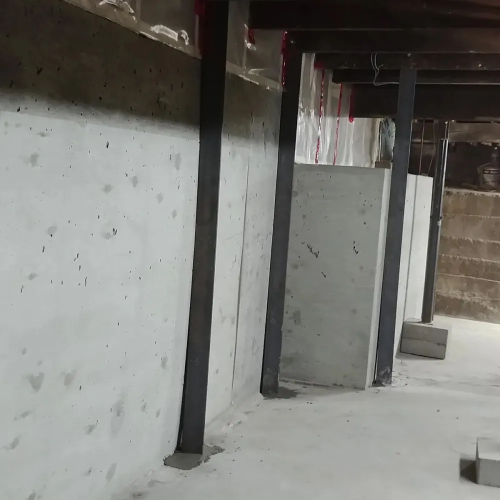 Reinforced Foundation Wall