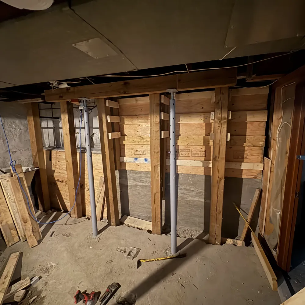 Forming prior to pour 